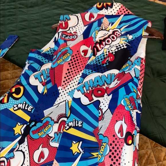 Ovi Colorful Comic Print Jumpsuit - Picture 8 of 8